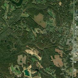 Charlotte Hall High Resolution Satellite Map