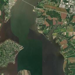 Golden Beach High Resolution Satellite Map