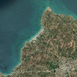 Dhrosiá High Resolution Satellite Map