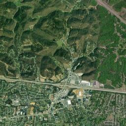 Teays Valley High Resolution Satellite Map