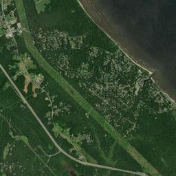 Long Beach High Resolution Satellite Map