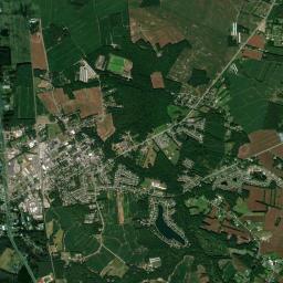 Selbyville High Resolution Satellite Map