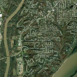 7300-7336 Stream Valley Ct St. Louis Satellite Map