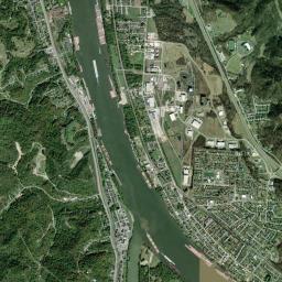 South Point High Resolution Satellite Map