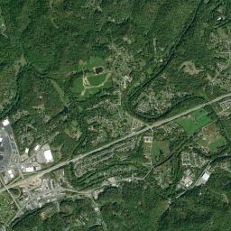 Cabell County High Resolution Satellite Map