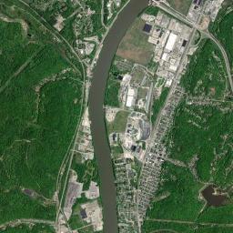 Nitro High Resolution Satellite Map