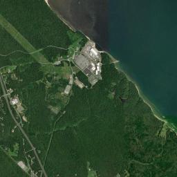 Lusby High Resolution Satellite Map