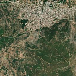 Livadeiá High Resolution Satellite Map