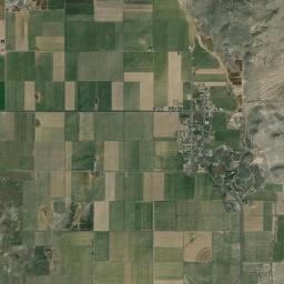 Lyman, UT locator map