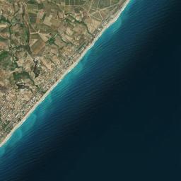 Riace Marina High Resolution Satellite Map