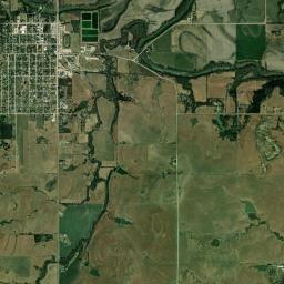 Cottonwood Falls High Resolution Satellite Map