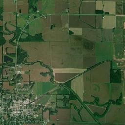 Wayne City High Resolution Satellite Map