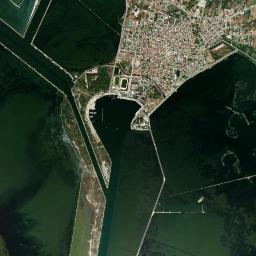 Mesolóngi High Resolution Satellite Map