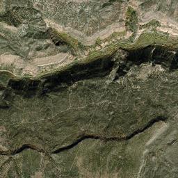 Aerial view of La Sal mining district