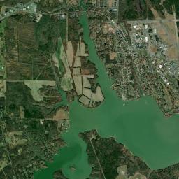 Dahlgren High Resolution Satellite Map