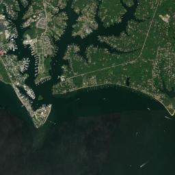 Solomons High Resolution Satellite Map