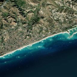 Roccella Ionica High Resolution Satellite Map