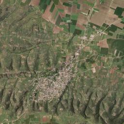 Vágia High Resolution Satellite Map