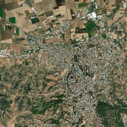 Thívai High Resolution Satellite Map