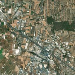 Oinófyta High Resolution Satellite Map