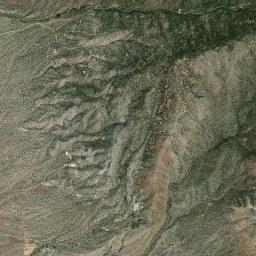 Aerial view of Bradshaw Mountains