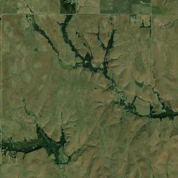 Chase County High Resolution Satellite Map