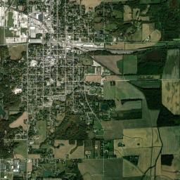 Huntingburg High Resolution Satellite Map