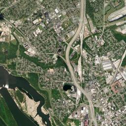 Clarksville High Resolution Satellite Map