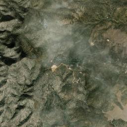 Aerial view of Blawn Mountain