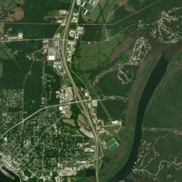 Warsaw High Resolution Satellite Map