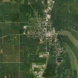 Grayville High Resolution Satellite Map