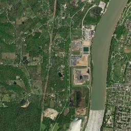 Aerial view of Louisville (quarry area)