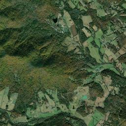Aerial view of Bacon Hollow