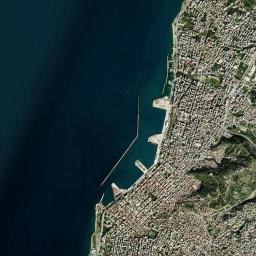 Pátra High Resolution Satellite Map