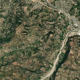 Rododáfni High Resolution Satellite Map