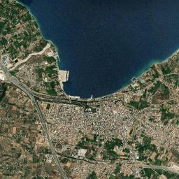 Aígio High Resolution Satellite Map