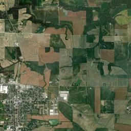 Red Bud High Resolution Satellite Map