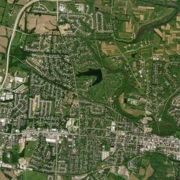Shelbyville High Resolution Satellite Map