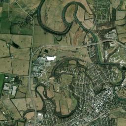 Paris High Resolution Satellite Map