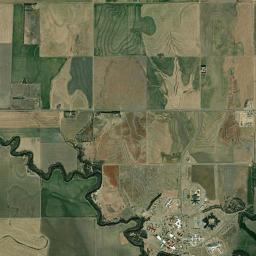 Larned, KS locator map