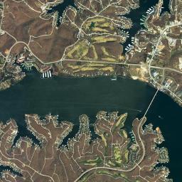 Lake Ozark High Resolution Satellite Map