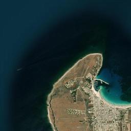 San Vito Lo Capo High Resolution Satellite Map