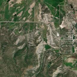 Ouray County High Resolution Satellite Map