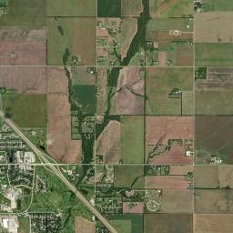 Hesston, KS locator map
