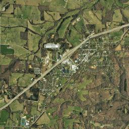 Bourbon High Resolution Satellite Map