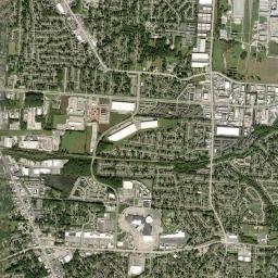 Okolona High Resolution Satellite Map