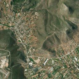 Marathónas High Resolution Satellite Map