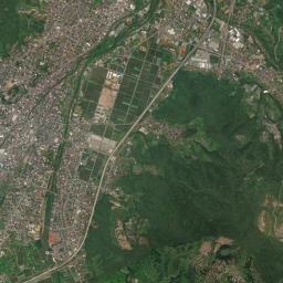 Kaminoyama High Resolution Satellite Map
