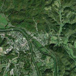 Louisa High Resolution Satellite Map