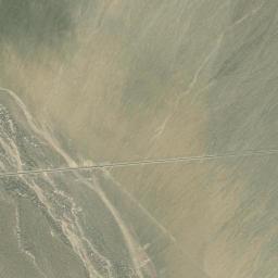 Aerial view of Tonopah (petrified algae area)